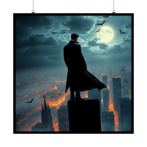 Male Vampire Fantasy Art | Matte Vertical Posters