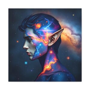 Very Beautiful Celestial Elf | Matte Canvas, Stretched, 1.25″