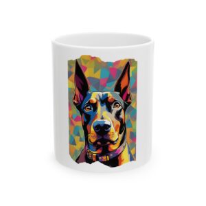 Doberman Coffee Mug – Perfect for Dog Lovers