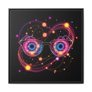 Awesome EyeGlasses Wall Art | Framed Matte Canvas