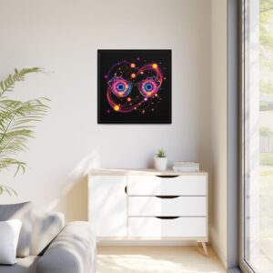 Awesome EyeGlasses Wall Art | Framed Matte Canvas