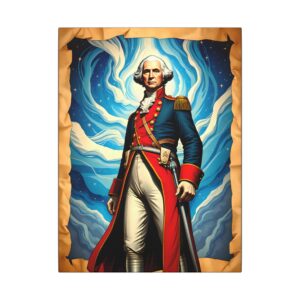 George Washington Wall Art – Patriotic Canvas Home Decor