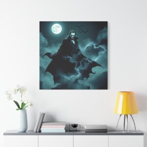 Gothic Dracula Fantasy Art | Canvas for Vampire Lovers