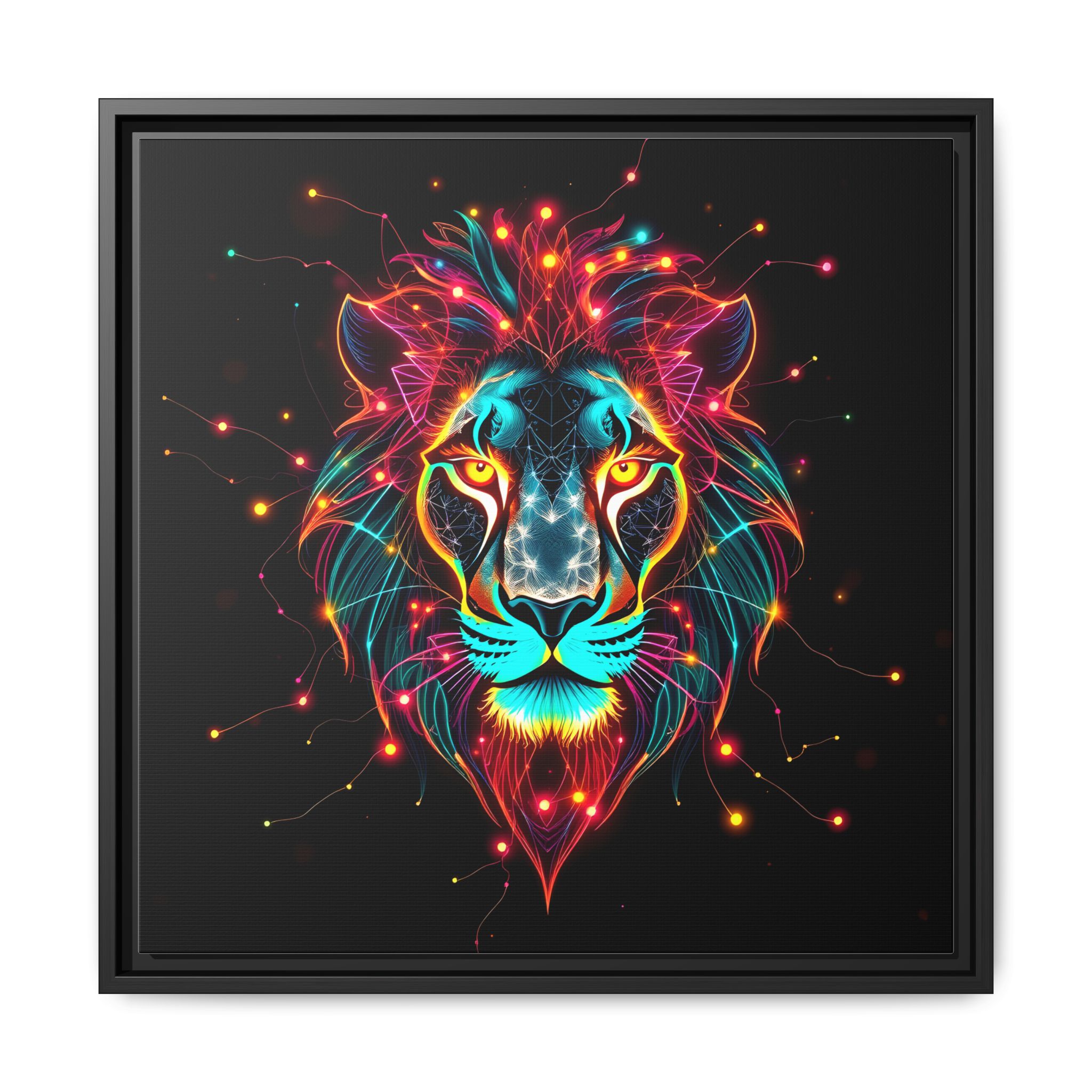 Lion King Wall Art | Matte Canvas Framed - Image 10