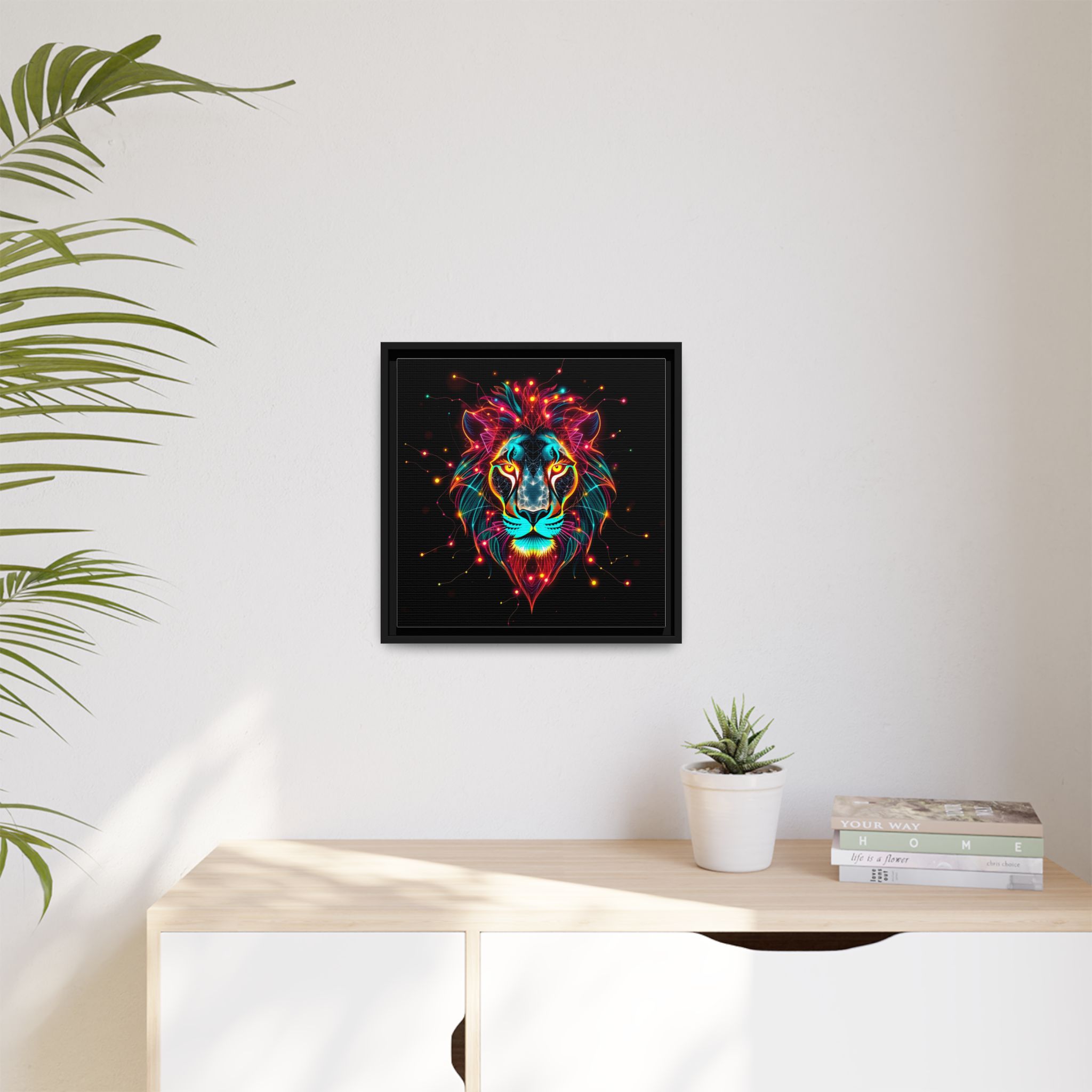 Lion King Wall Art | Matte Canvas Framed - Image 9