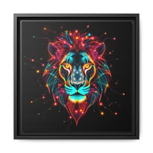 Lion King Wall Art | Matte Canvas Framed
