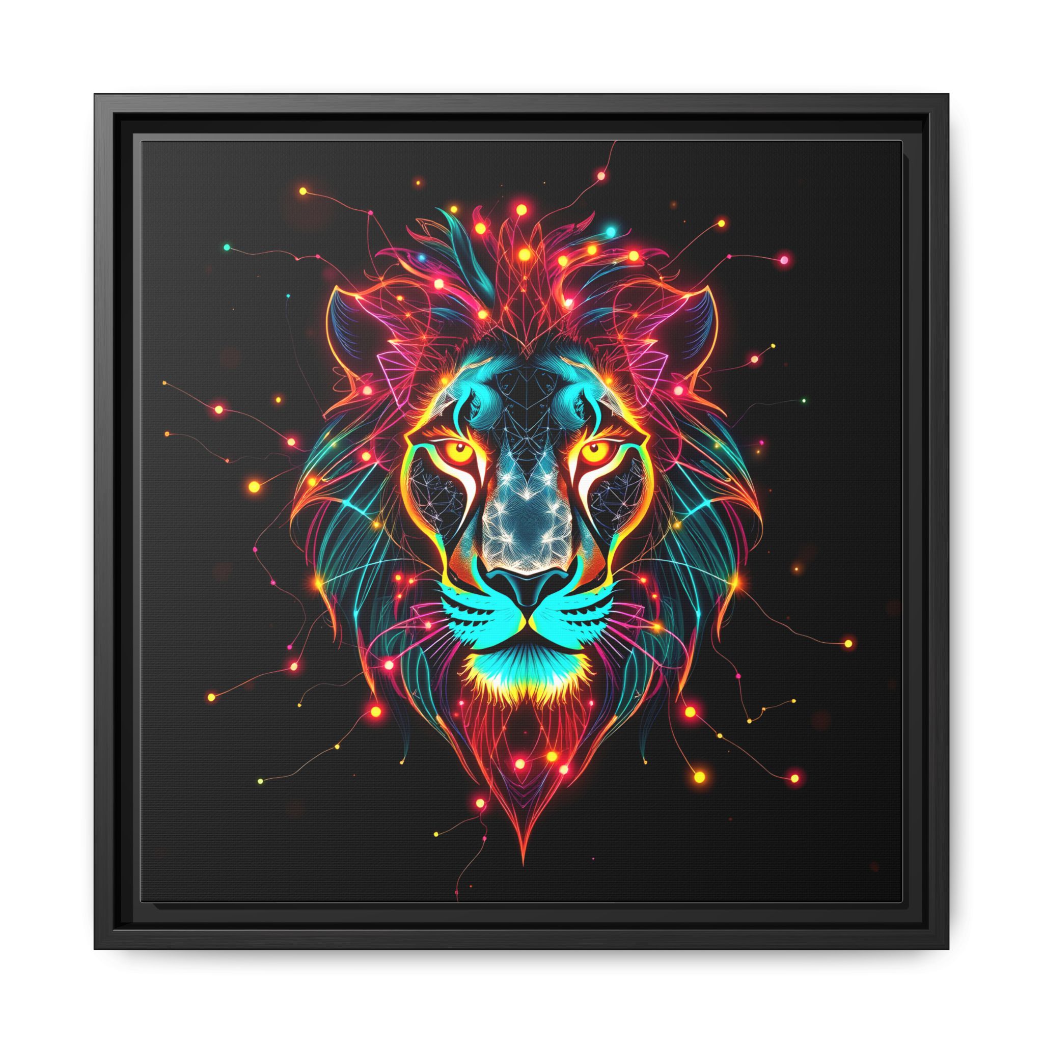 Lion King Wall Art | Matte Canvas Framed - Image 8
