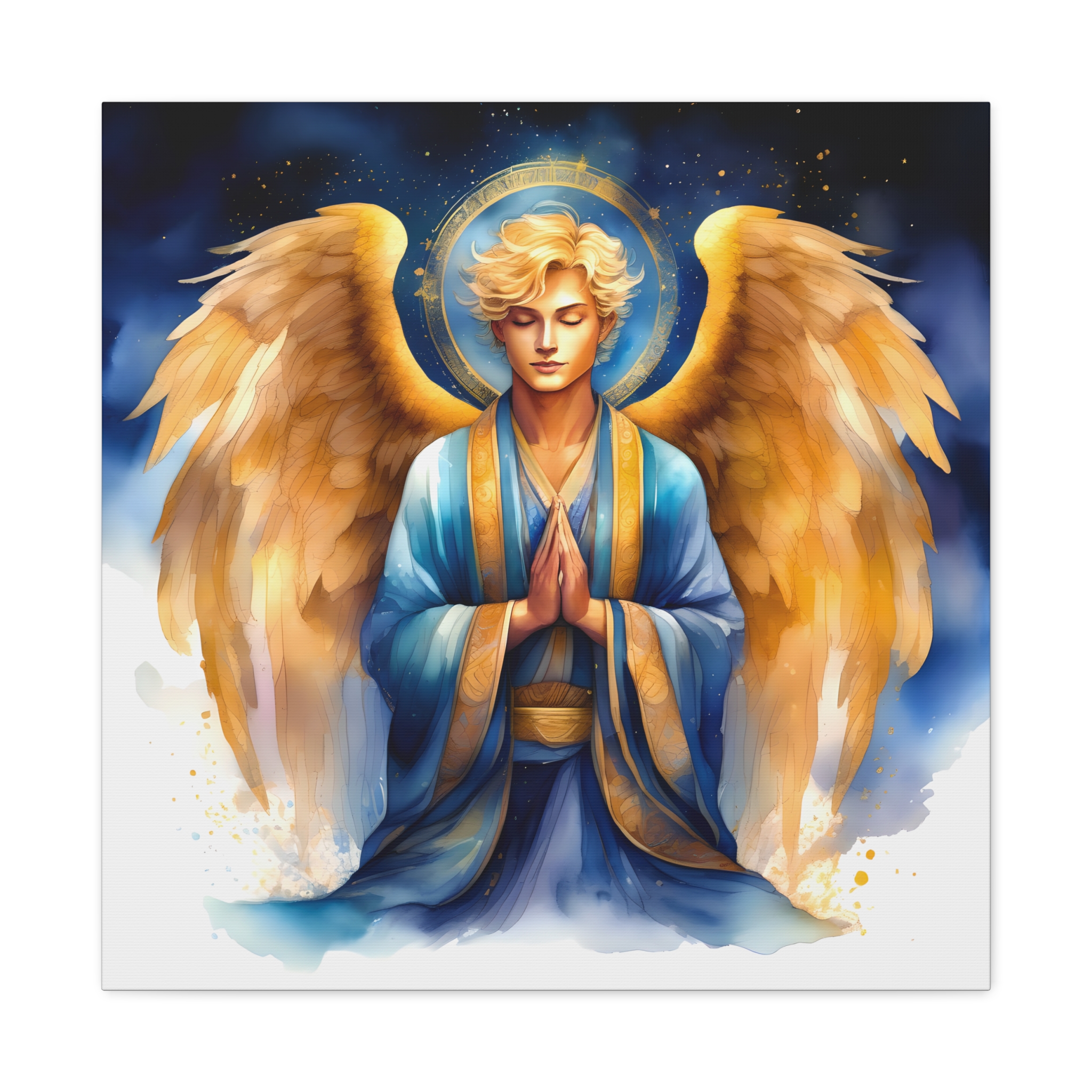 Angel Canvas Art | Inspirational Wall Decor for Serenity and Peace