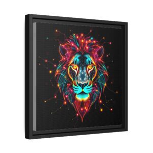 Lion King Wall Art | Matte Canvas Framed
