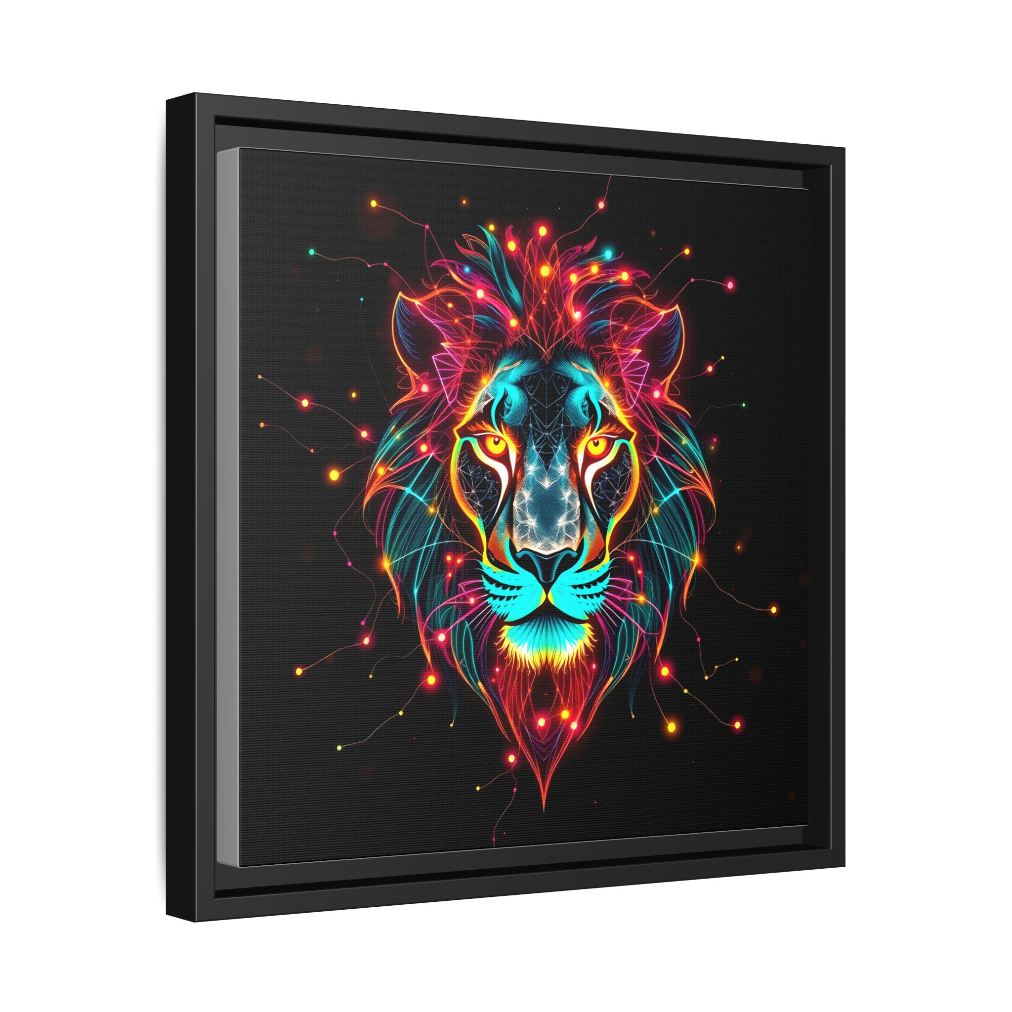 Lion King Wall Art | Matte Canvas Framed - Image 2