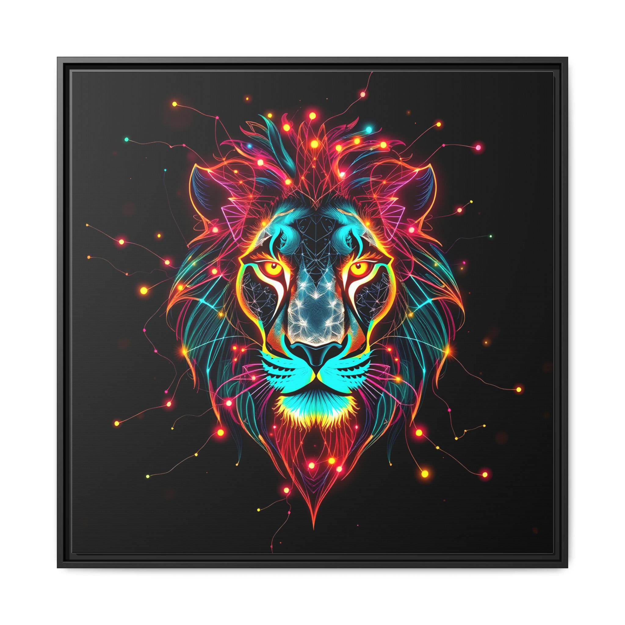 Lion King Wall Art | Matte Canvas Framed - Image 6