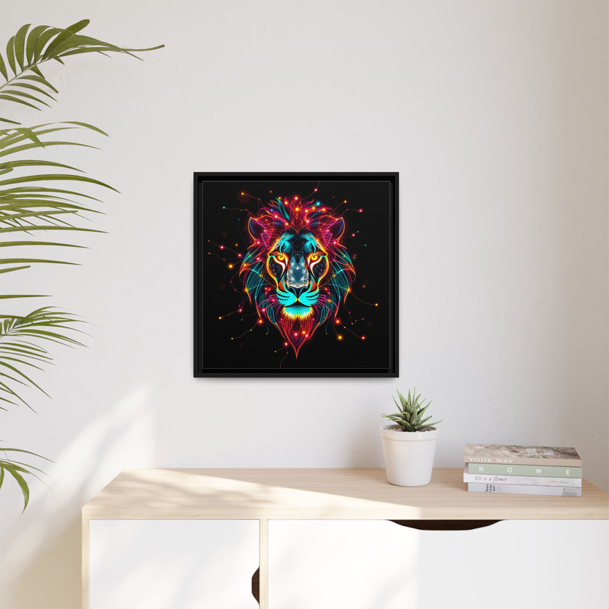 Lion King Wall Art | Matte Canvas Framed - Image 11