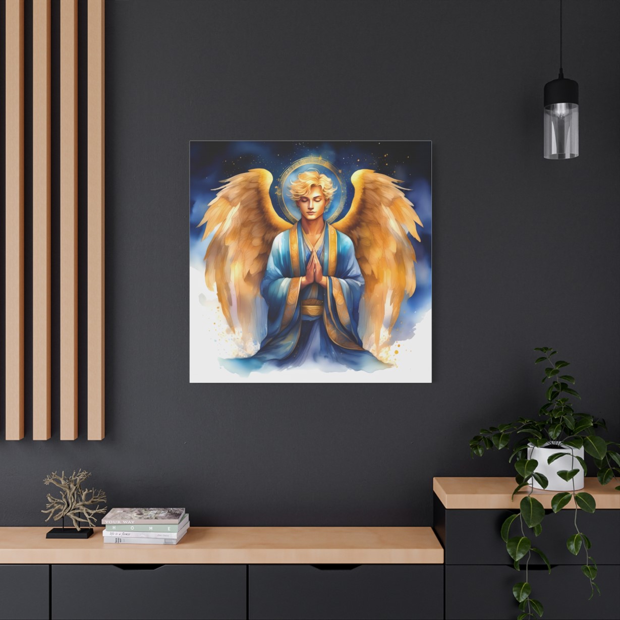 Angel Canvas Art | Inspirational Wall Decor for Serenity and Peace - Image 3