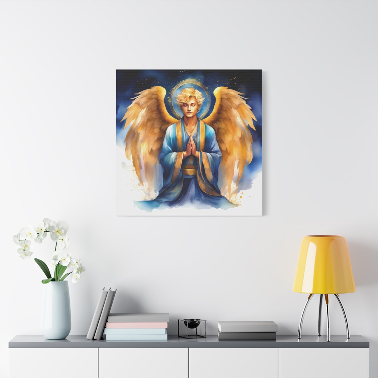 Angel Canvas Art | Inspirational Wall Decor for Serenity and Peace - Image 5