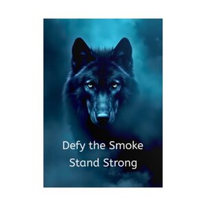 Alpha Wolf Poster | Stay Strong