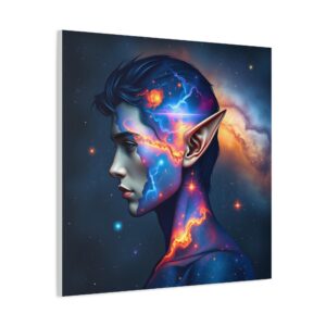 Very Beautiful Celestial Elf | Matte Canvas, Stretched, 1.25″