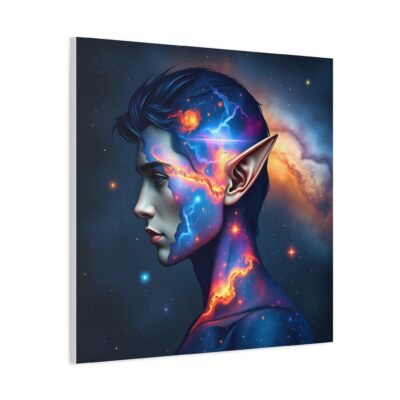 Very Beautiful Celestial Elf | Matte Canvas, Stretched, 1.25" - Image 2