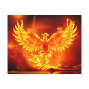 Awesome Wall Art Phoenix | Canvas Art – 12″ x 16″ Stretched Wall Decor
