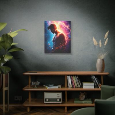 Awesome Cosmic Man Art | Stretched Canvas Art - Image 6