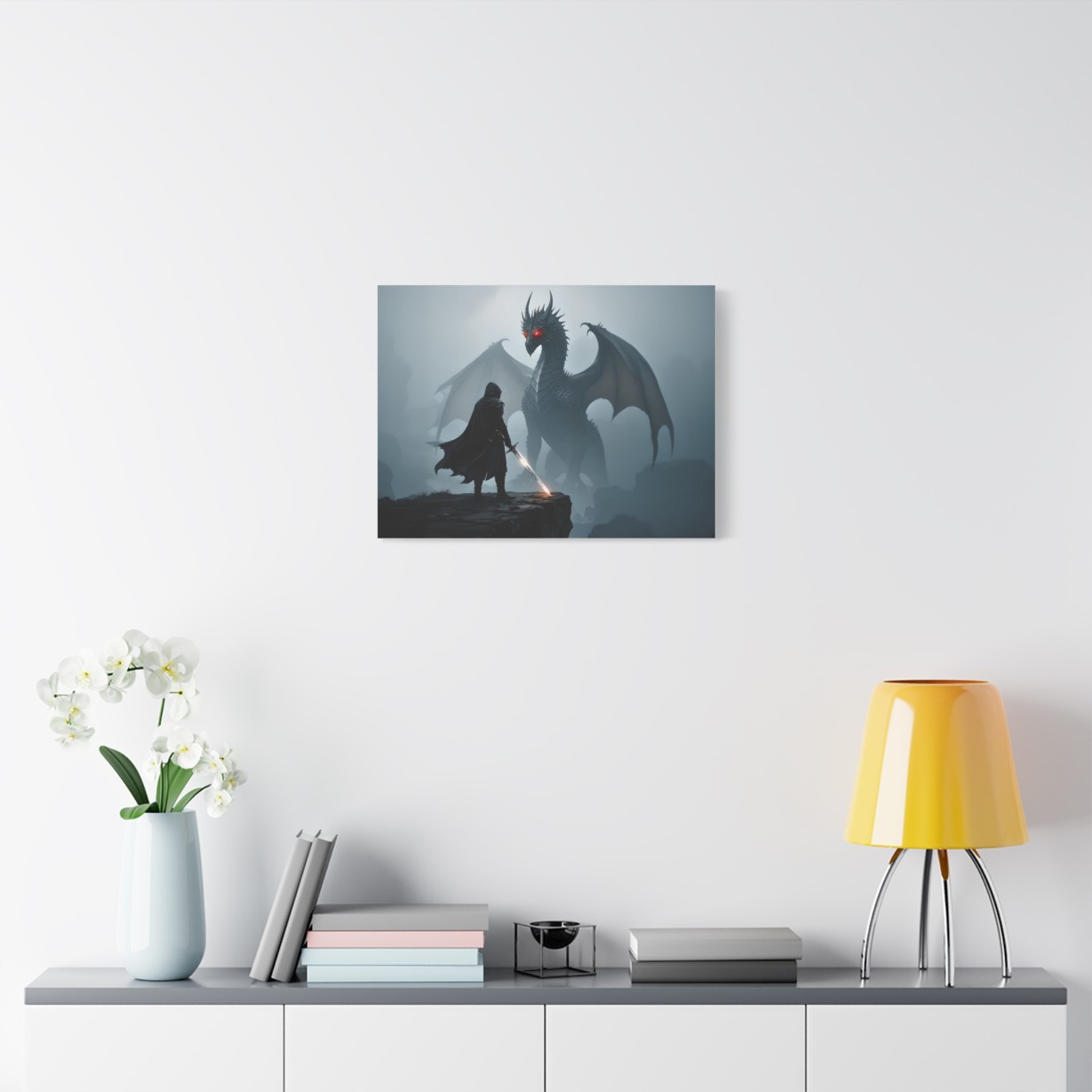 Awesome Dragon Quest Artwork | Canvas Wall Art - Image 4