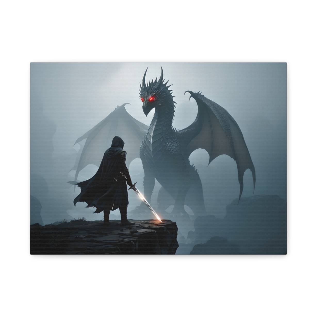 Awesome Dragon Quest Artwork | Canvas Wall Art - Image 10