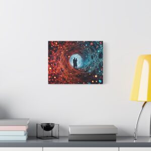 Quantum Dreamscape Canvas Art | Couple