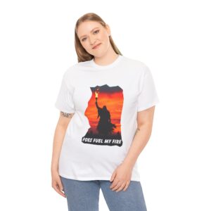 Inspirational TShirt | Foes Fuel My Fire Unisex Cotton Tee