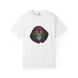 Beautiful Lion Face T-Shirt | Animal Art Graphic Unisex Tee