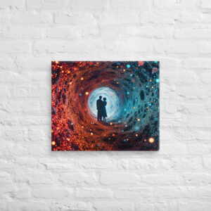 Quantum Dreamscape Canvas Art | Couple