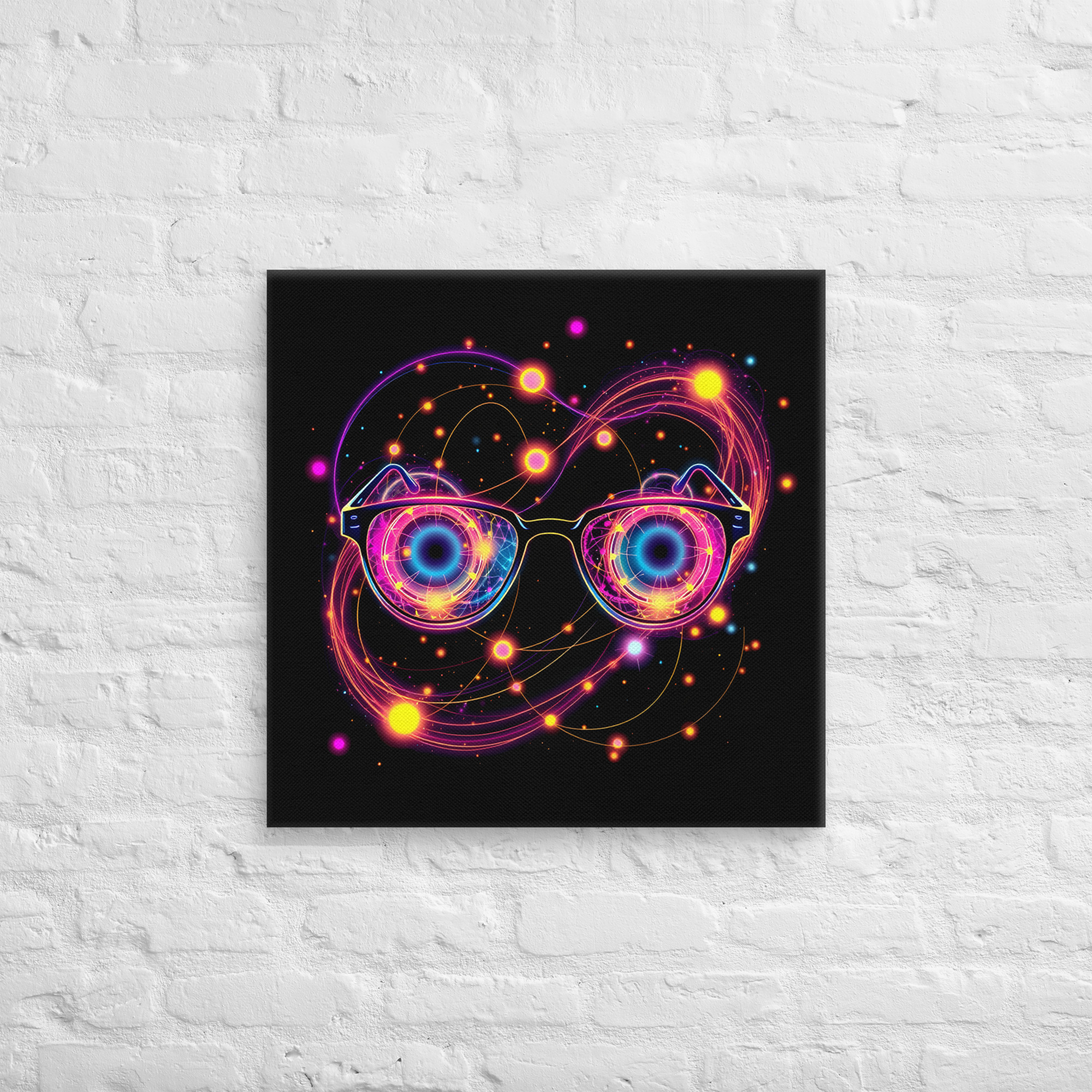 Awesome EyeGlasses Wall Art | Framed Matte Canvas - Image 6