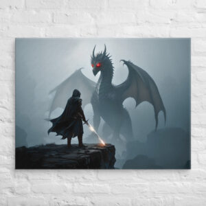 Awesome Dragon Quest Artwork | Canvas Wall Art