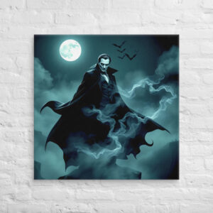 Gothic Dracula Fantasy Art | Canvas for Vampire Lovers
