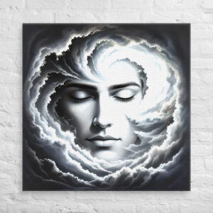 Calm Amidst the Storm Canvas Art