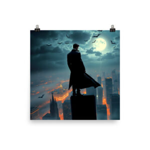 Male Vampire Fantasy Art | Matte Vertical Posters
