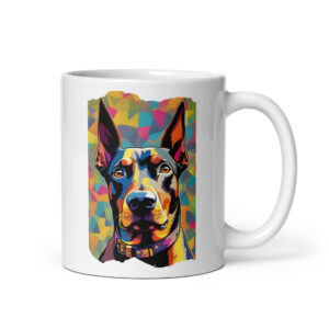 Doberman Coffee Mug – Perfect for Dog Lovers