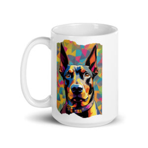 Doberman Coffee Mug – Perfect for Dog Lovers