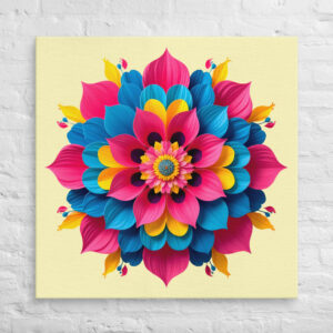 Floral Art Canvas