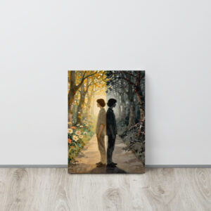 Doppelganger Thin Canvas Art