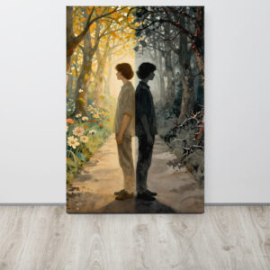 Doppelganger Thin Canvas Art