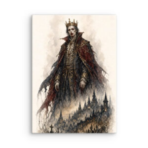 Mesmerizing Gothic Vampire Wall Art